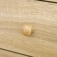 Scrivania da PC per Ufficio con Scaffali, Cassetti e Ripiano Testiera in Legno, 125x60x74cm