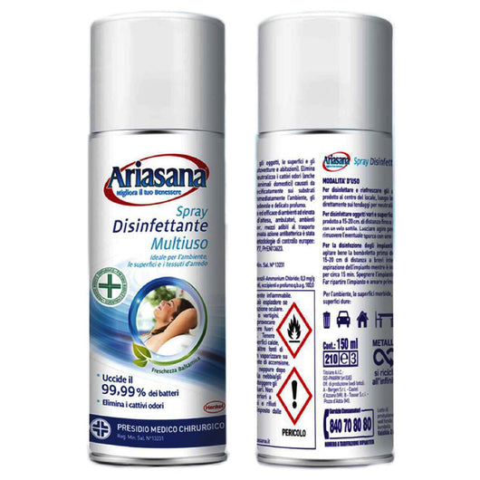 Disinfettante igienizzante multiuso ariasana henkel spray uccide i germi