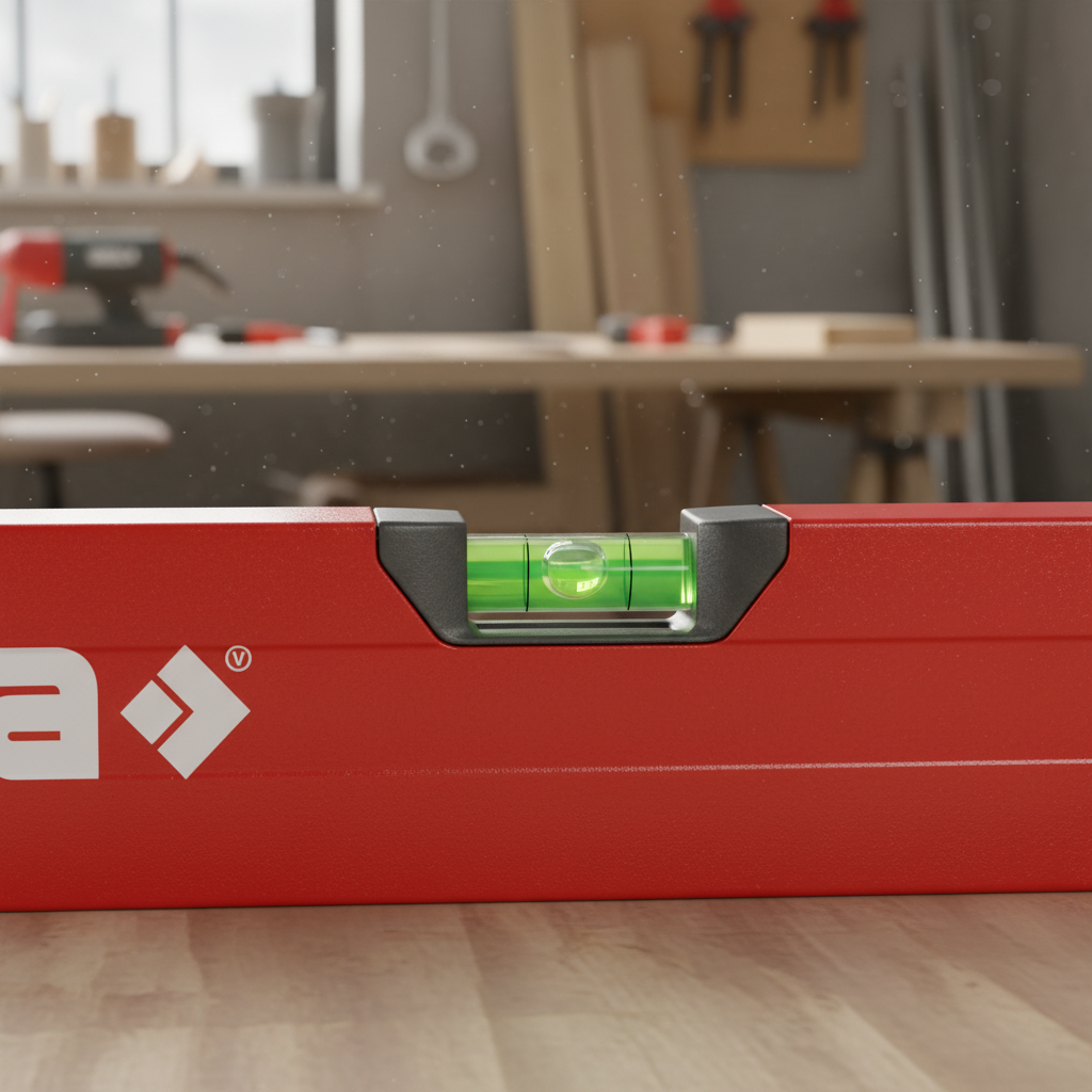 Big x livella in alluminio a bolla d'aria tubolare rossa *** lunghezza 40, confezione 1