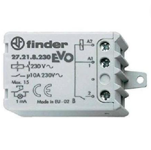 Relè interruttore elettromeccanico impulsi circuito bobina finder