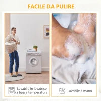 Coperta in Flanella 330 GSM Reversibile per uso Interno ed Esterno, 203x152x0.5 cm, Grigio