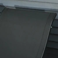 Set 2 Sdraio da Giardino Pieghevoli, Lettino Prendisole in Alluminio e Textilene, 61x165x63cm