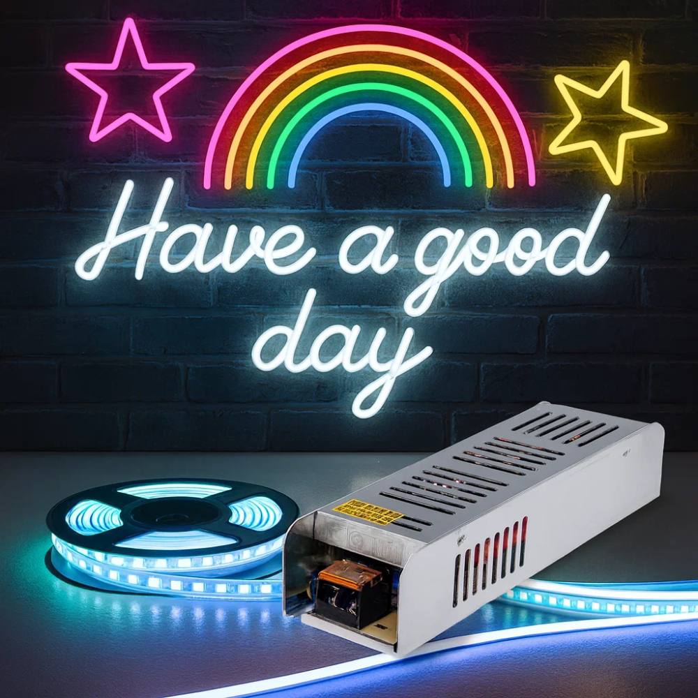 Alimentatore sottile 100w 24v in metallo per strisce led