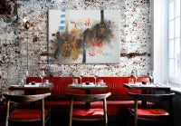 Dipinto Su Tela Guitars Art Cm 120X3.5X90