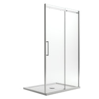 Porta Doccia 110CM H200 Vetro Trasparente 8mm Versione Destra con Easy-Clean mod. Prime