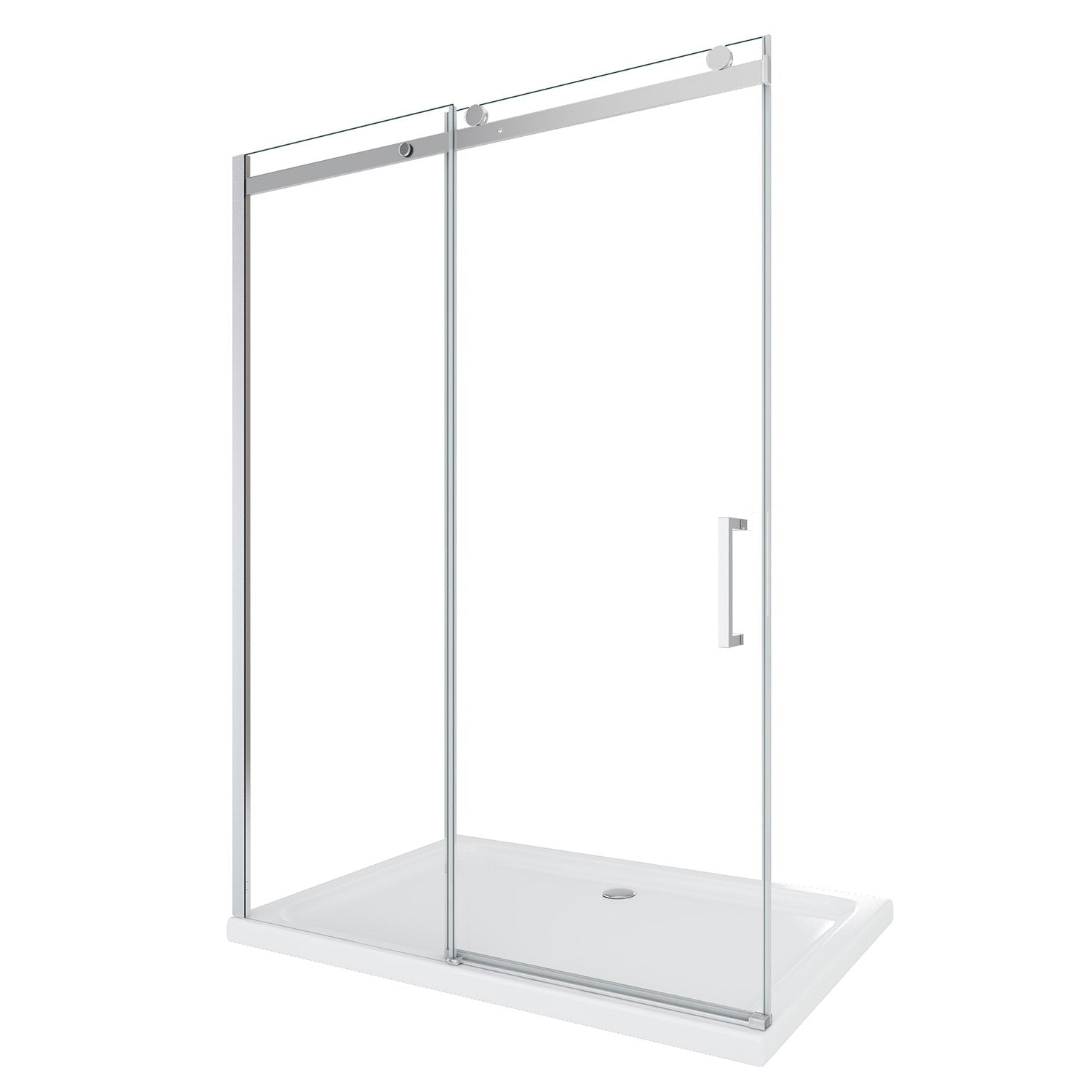 Porta Doccia 170 CM H190 Trasparente con Easy-Clean mod. Vogue