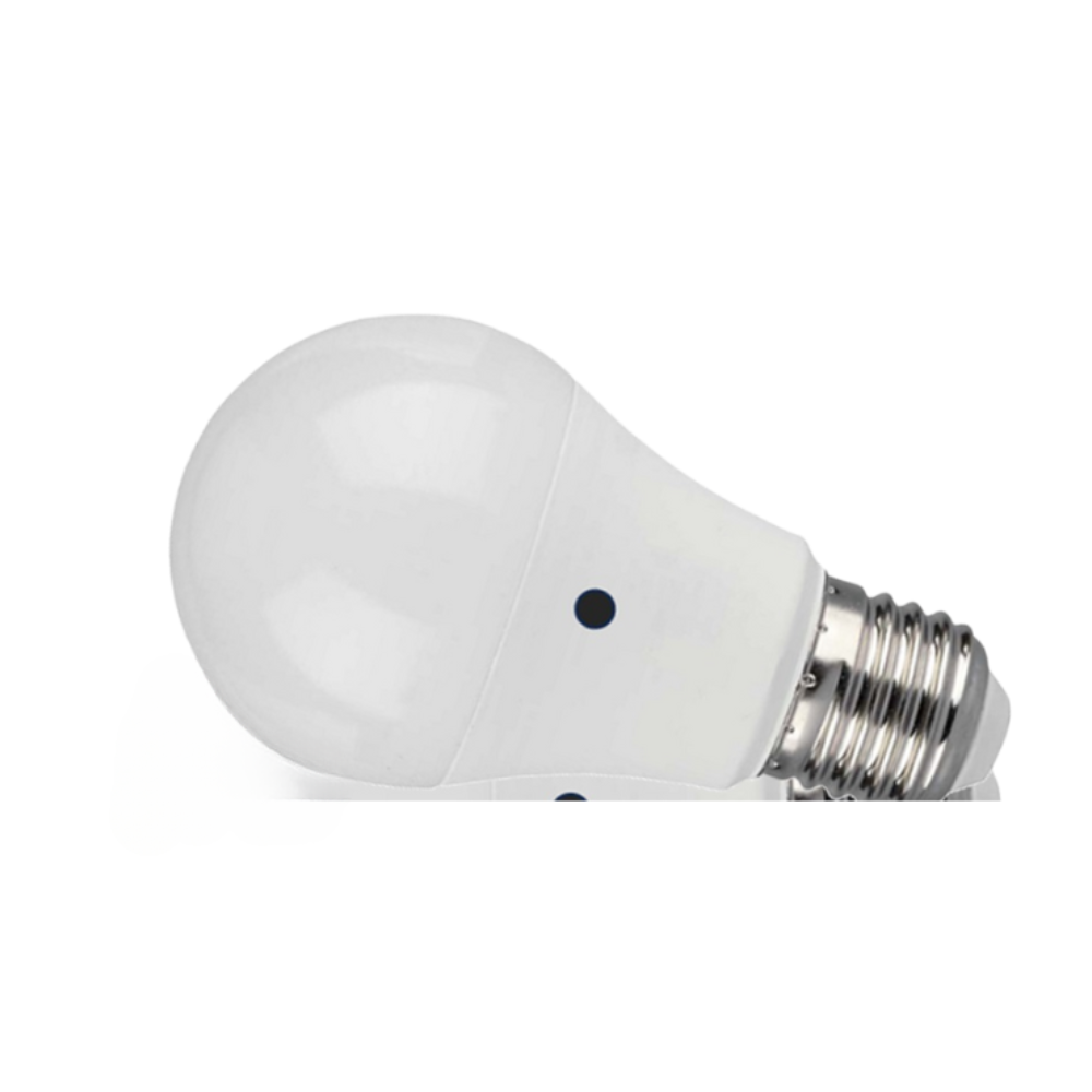 Fsl lampadina led bulbo classica a60 9w e27 con sensore crepuscolare a 2 lati