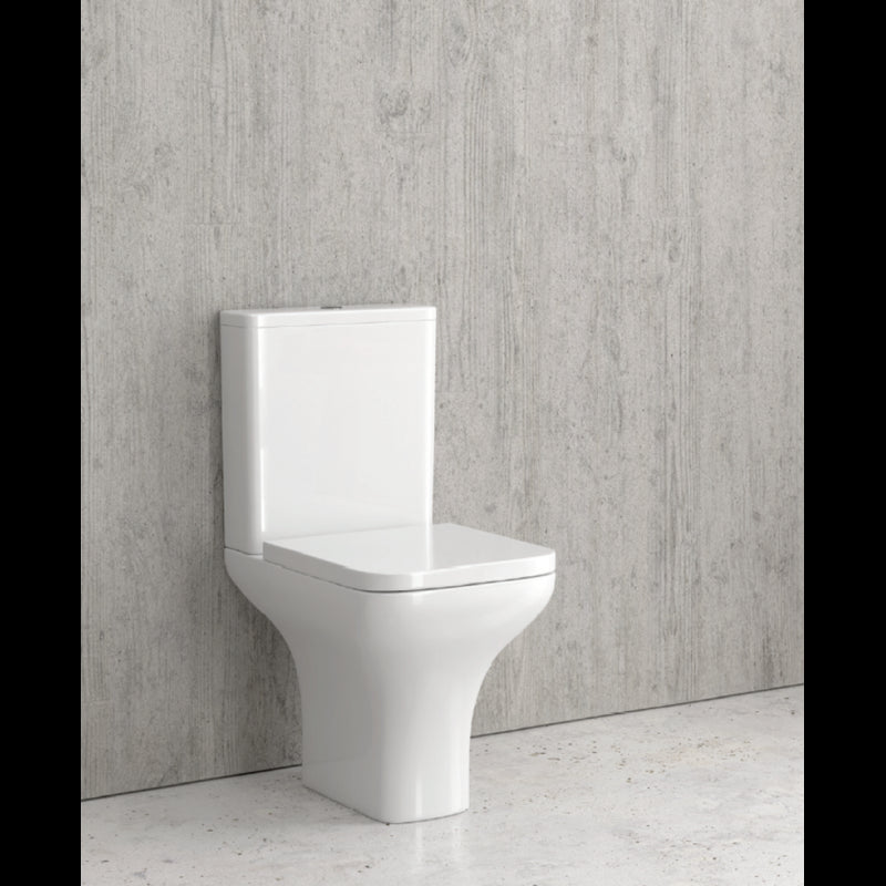 AMPIFOLIS pacchetto WC autoportante 60x36,5x79 cm con sedile freno a caduta