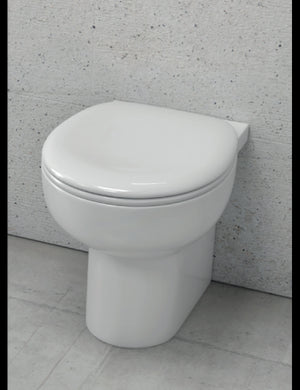 Pacchetto WC senza brida clampless per PAROS - con sedile con freno a caduta