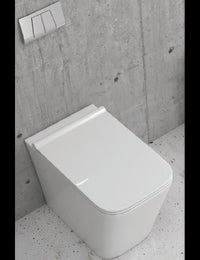 Confezione WC da banco senza brida NENY senza brida 58x41,5x35 cm