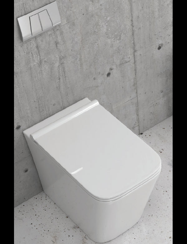 Confezione WC da banco senza brida NENY senza brida 58x41,5x35 cm