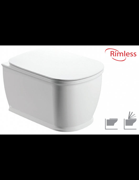 Pacchetto WC sospeso GENESIS senza brida 35x52x36 cm