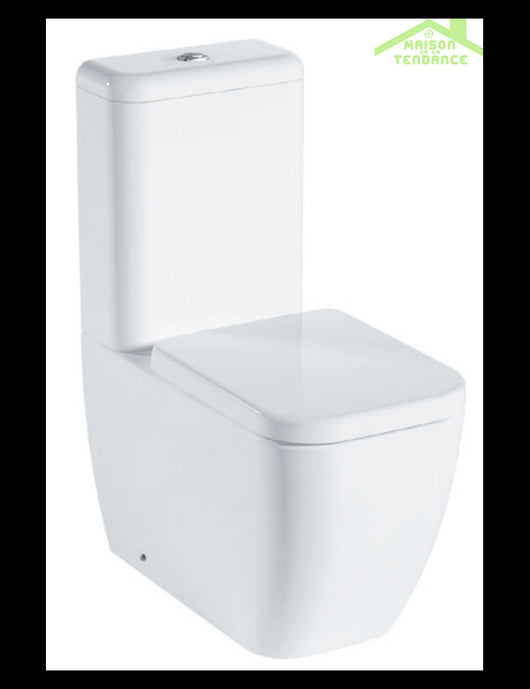 LEGEND Pacchetto WC antibatterico da banco senza brida - con sedile WC