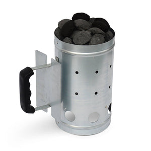 Barbecue a sfera a carbone, griglia e affumicatore 57cm con ruote e