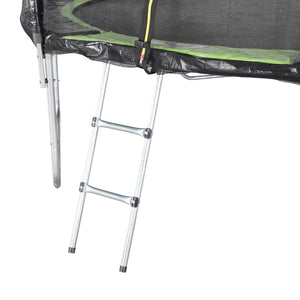 Trampolino 370cm con pacchetto di accessori, verde