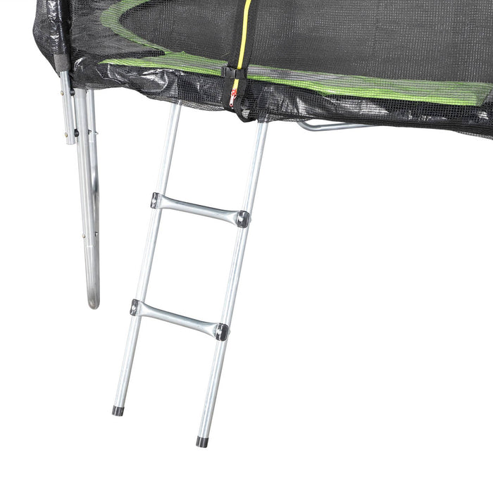 Trampolino 370cm con pacchetto di accessori, verde