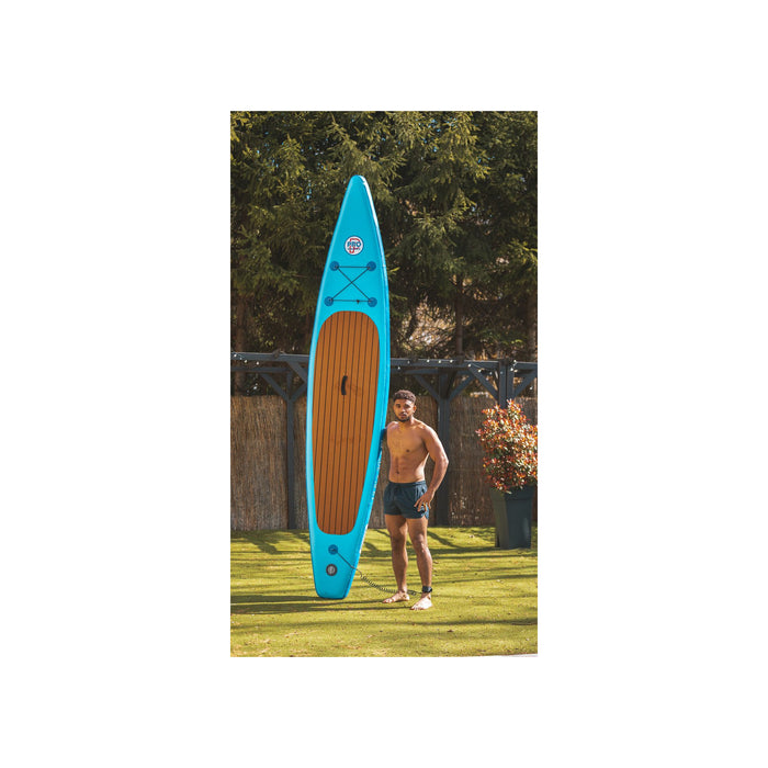 Pagaia gonfiabile - Surftrip - In cucitura a goccia - Con borsa per il trasporto - Dimensioni: 275 x 76 x 15 cm