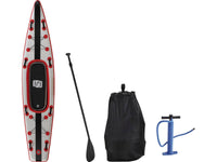 Tavola Stand Up Paddle Gonfiabile "Sup wave K1" - 365 x 76 x 15 cm - Rouge