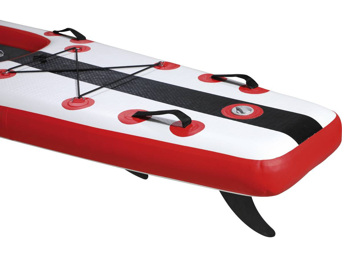 Tavola Stand Up Paddle Gonfiabile "Sup wave K1" - 365 x 76 x 15 cm - Rouge
