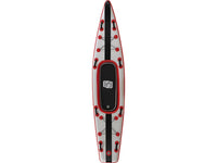 Tavola Stand Up Paddle Gonfiabile "Sup wave K1" - 365 x 76 x 15 cm - Rouge