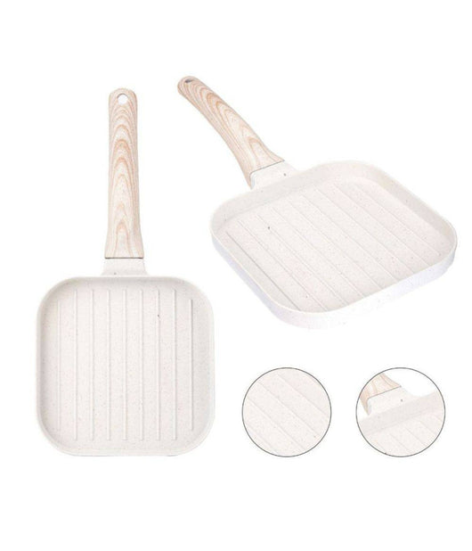 Padella Antiaderente Per Bistecca Bistecchiera Manico Brachelite Per Cucinare         