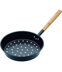 Padella Per Caldarroste In Acciaio Al Carbonio Diametro 26 Cm Accessorio Cucina         