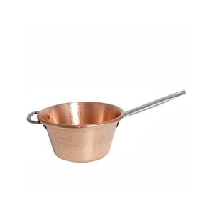 Paiolo Rame Manico Inox Induzione cm 26 Lar