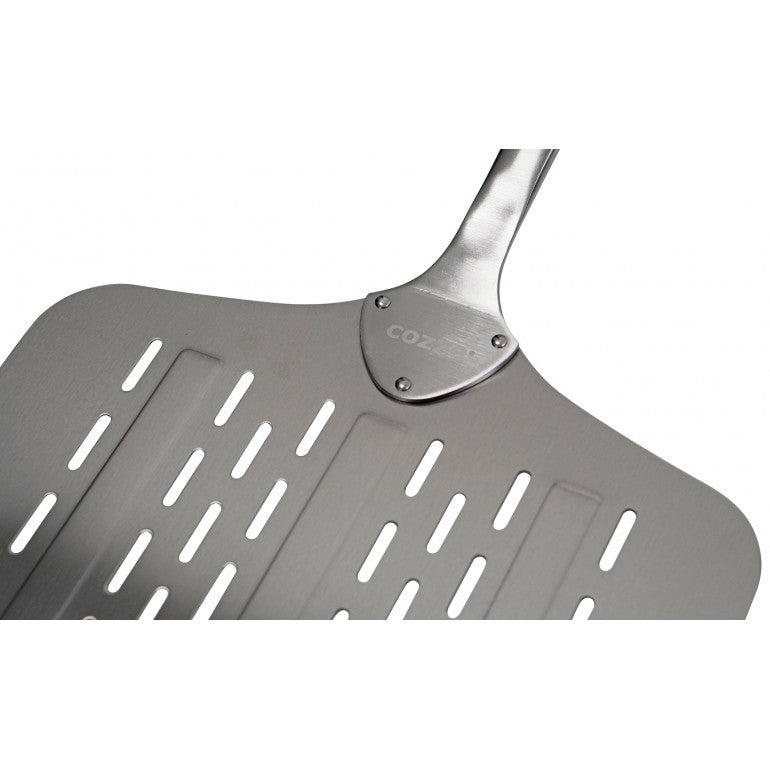 Pala per pizza perforata, 40 x 35 cm, in acciaio INOX COZZE by Ezooza