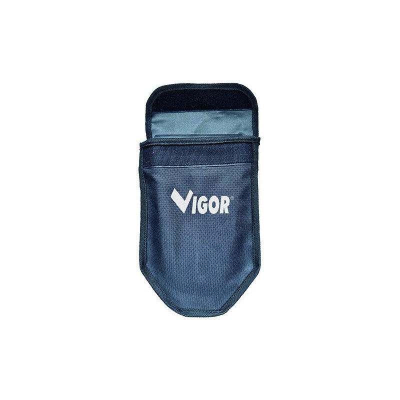 Pala pieghevole Vigor, acciaio al carbonio, maniglia D