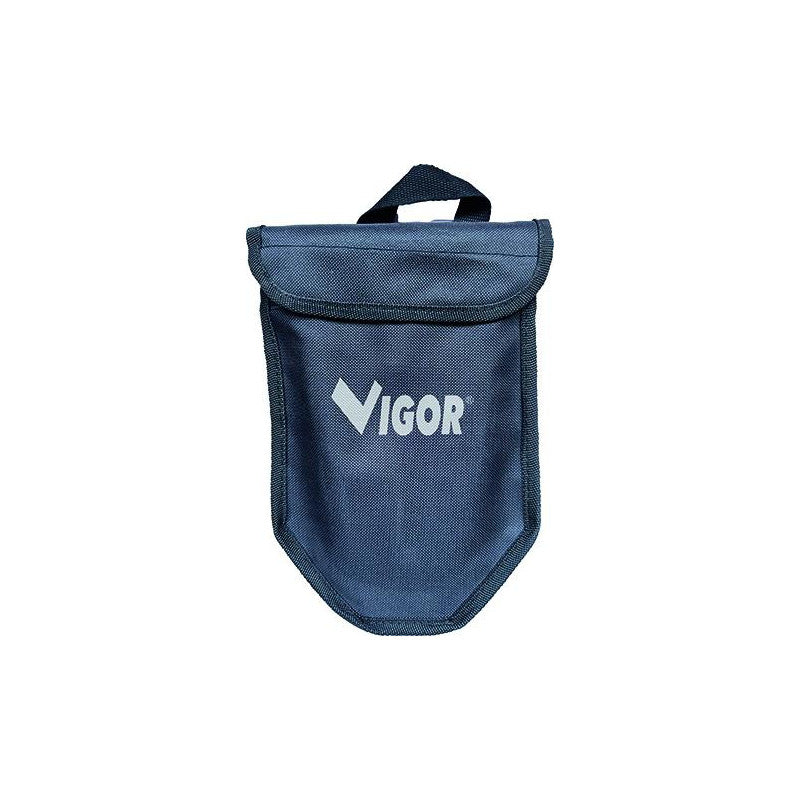 Pala pieghevole Vigor, acciaio al carbonio, maniglia D