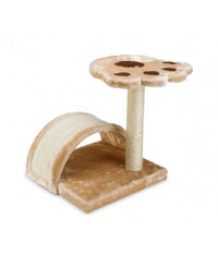 Palestra Con Tiragraffi Per Gatti Gatto Con Colonna In Sisal E Ripiano         