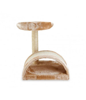 Palestra Con Tiragraffi Per Gatti Gatto Con Colonna In Sisal E Ripiano         