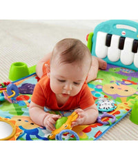 Palestrina Per Neonato Con Piano Musicale Azzurro Baby Con Giocattoli Pendenti         