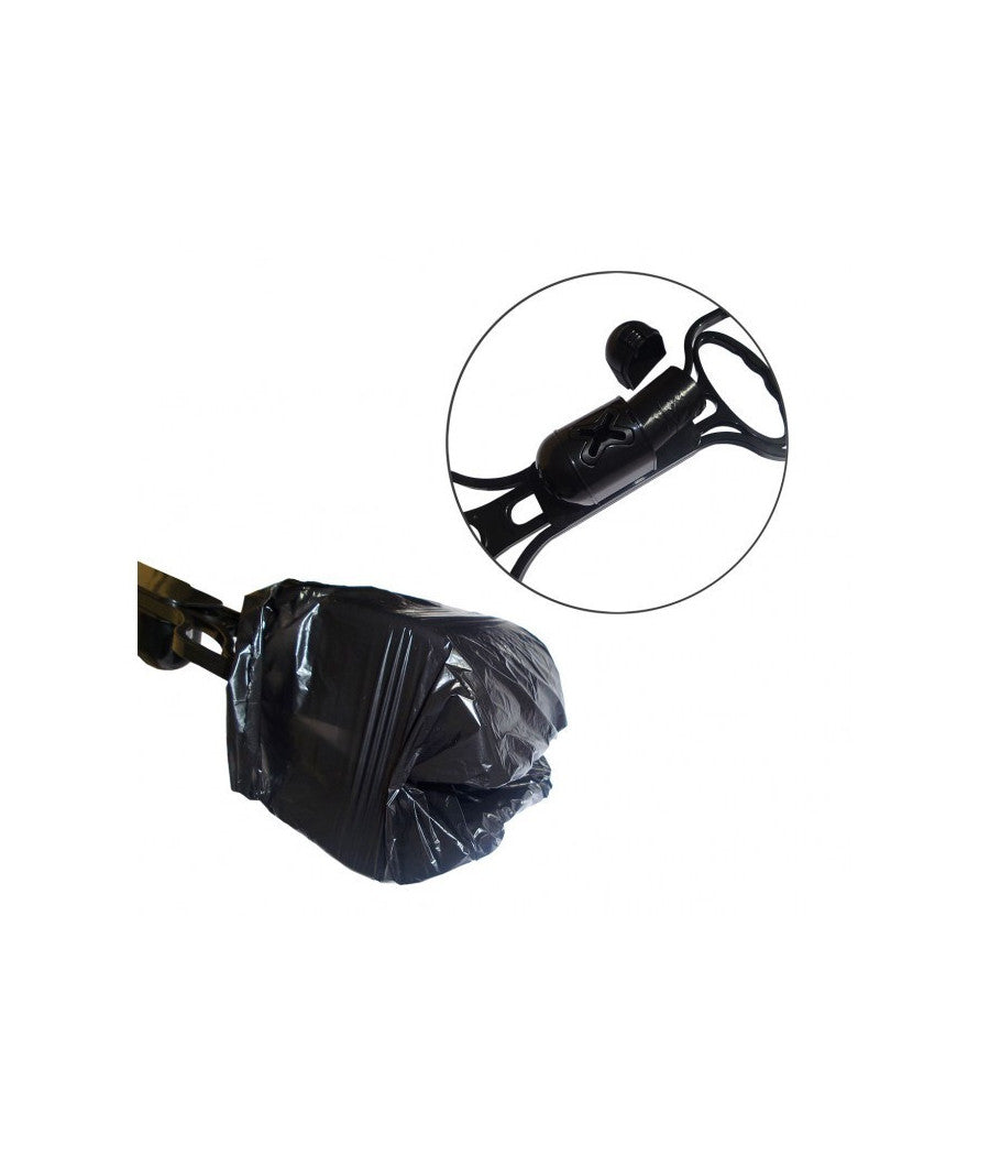 Paletta Con Pinza Raccogli Feci Deiezioni Animali + Portabuste E Rotolo         