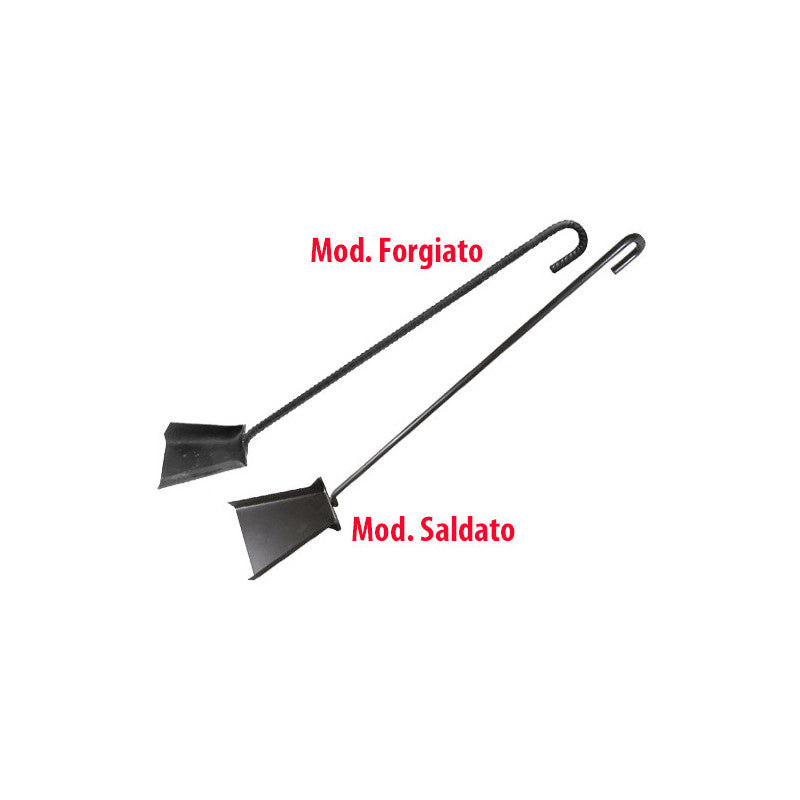 Paletta per fuoco saldata art. 724 – utensile robusto per brace