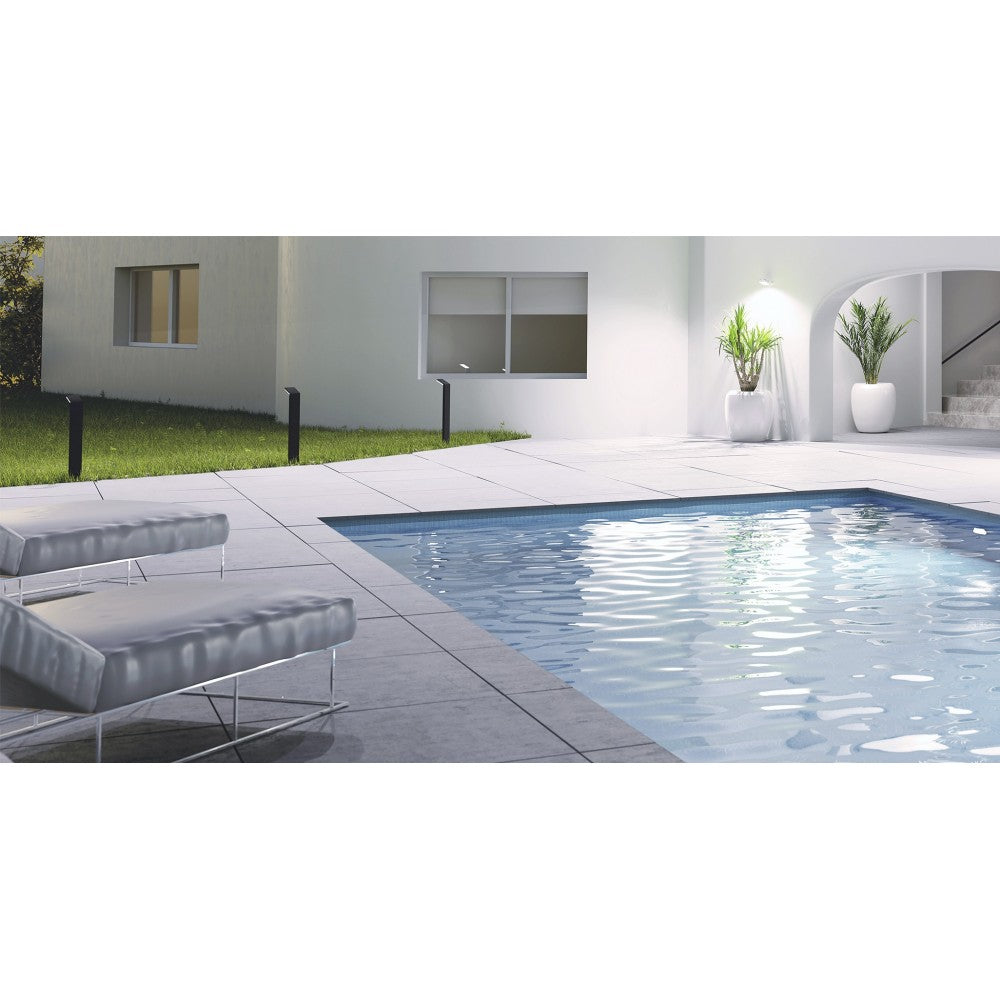 Paletto a led da esterno moderno IP54 9W 60CM Bianco CCT 2200K/2700K/3000K On/Off