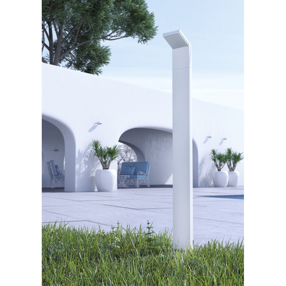 Paletto a led da esterno moderno IP54 9W 60CM Bianco CCT 2200K/2700K/3000K On/Off