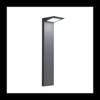 Paletto da terra Solar a led da 2,2w a batteria con fotovoltaico IP54 grigio scuro