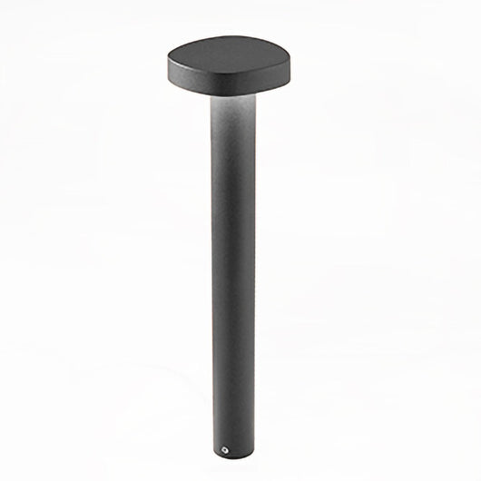 Zafferano Ciottolo - Paletto Led da esterno IP54 7W 3000K design moderno in alluminio per giardini e vialetti - 70 cm Corten