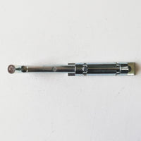 Paletto rotondo ad avvitare da 200mm per cancelli