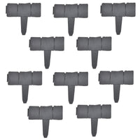 Kit di 60 recinzioni grigie effetto sassolino 1500 cm 03_0007996