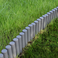 Kit 60 recinzioni grigio scuro giardino 1620 cm 03_0007997