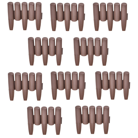 Kit 20 recinzioni marroni da giardino 540 cm 03_0007992