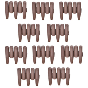 Kit 10 recinzioni marroni da giardino 270 cm 03_0007989