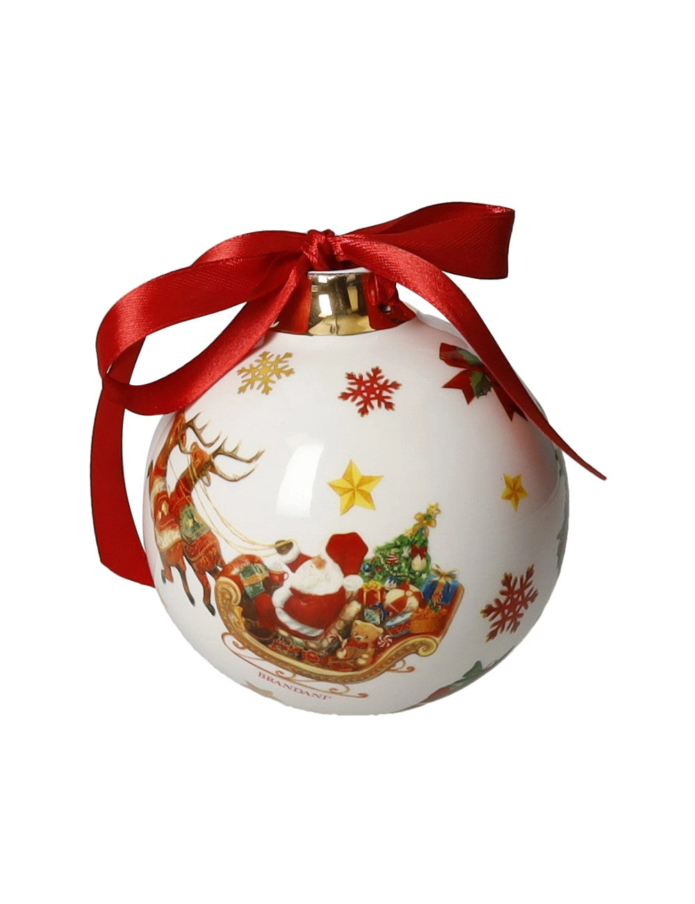 Palla di Natale Christmas in ceramica