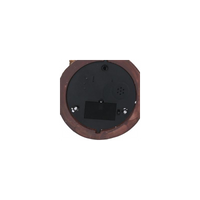 Palla di vetro led resina babbo natale con musica cm ø16,5h20