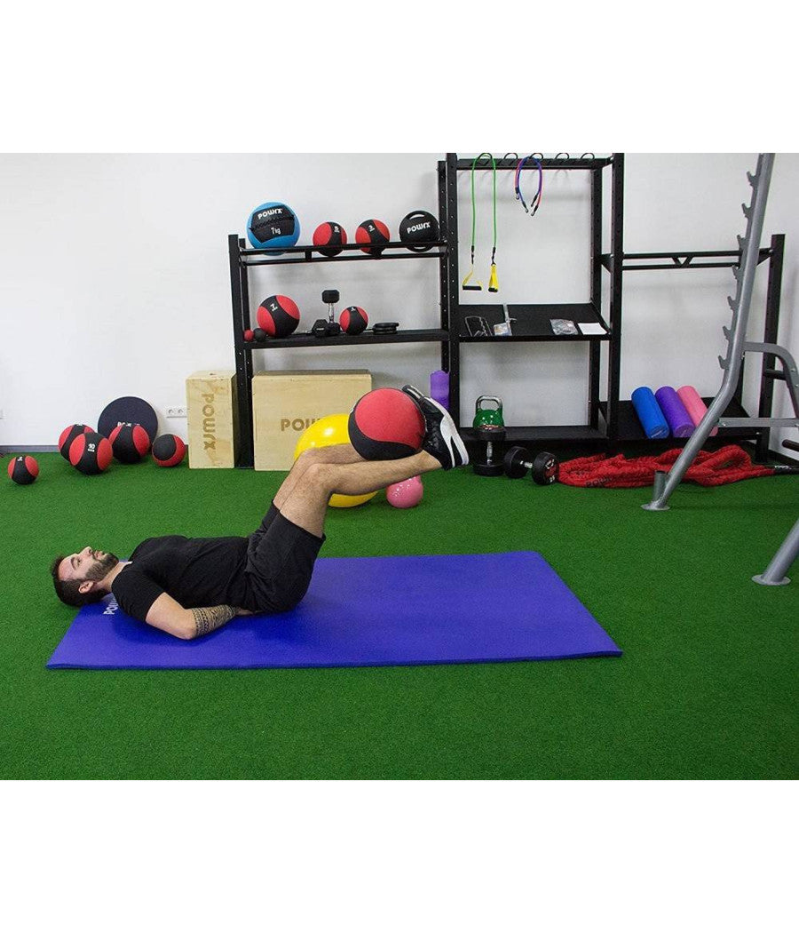 Palla Medica Da 9 Kg Per Allenamento Esercizi Attrezzo Fitness Palestra Casa         