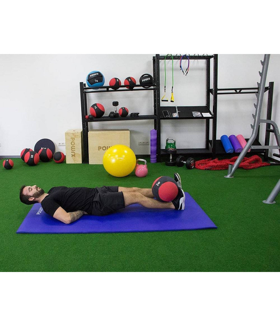 Palla Medica Da 9 Kg Per Allenamento Esercizi Attrezzo Fitness Palestra Casa         