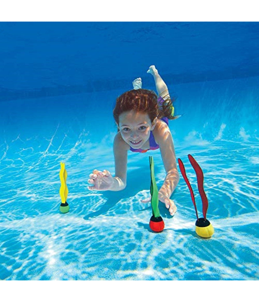 Pallina Dive Gioco Subaqueo Acquatico Col Assortiti Bambini +6anni Piscina 55503         