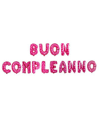 Palloncini Di Buon Compleanno Per Festa Party Decorazione Striscione Gonfiabile         